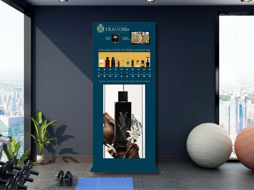 Rólunk FRAVOIR LuxDisplay - Perfume Vending Machine