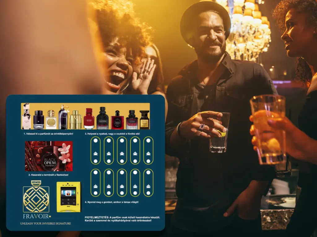 Rólunk FRAVOIR MaxiWall - Perfume Vending Machine
